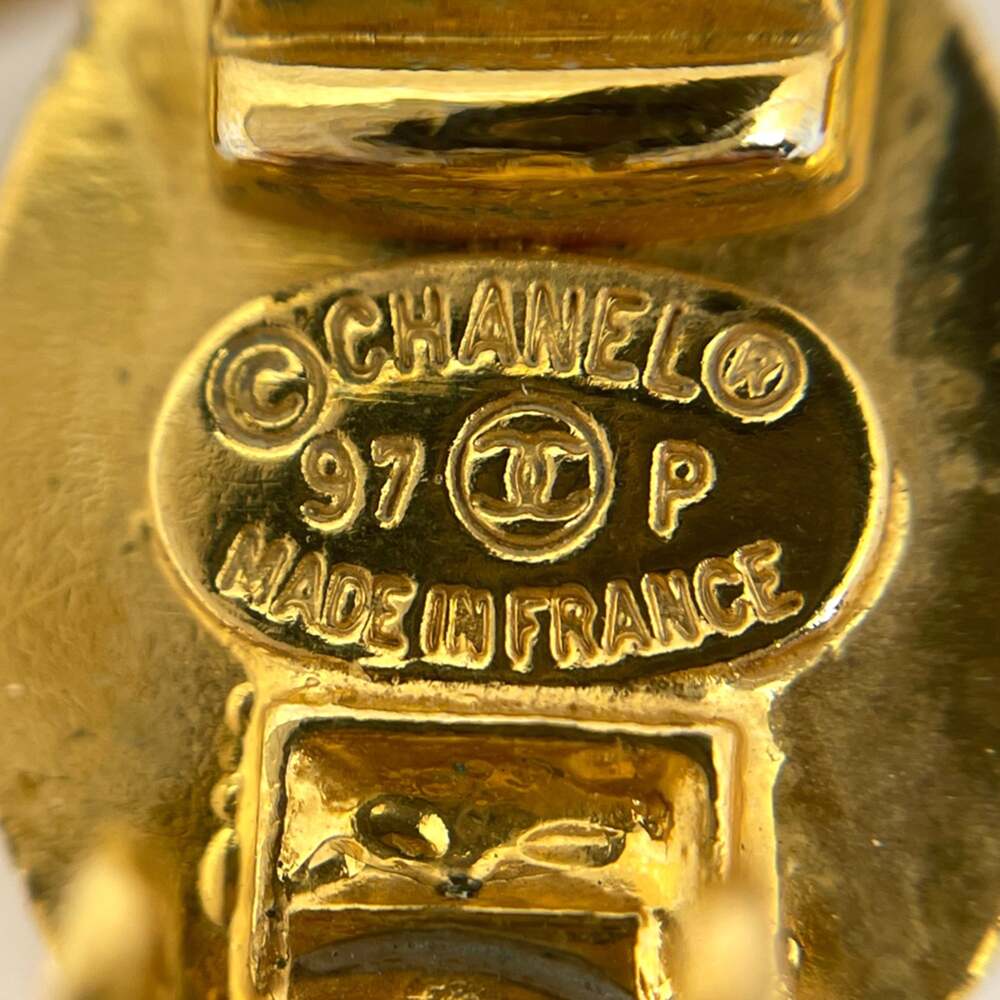 Chanel Cc Logo Turnlock Clip-On #247041C10B - Picture 5 of 6